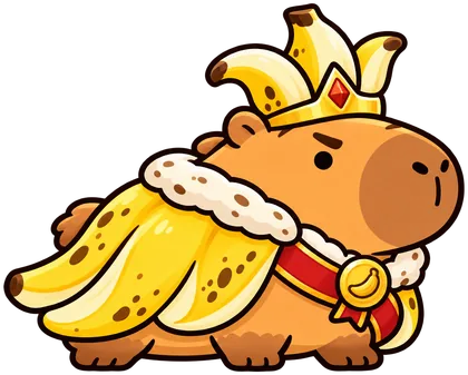 Banana Emperor capybara skin
